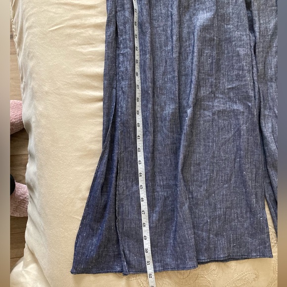 Milly Denim Blue Strapless Jumpsuit - Picture 5 of 10